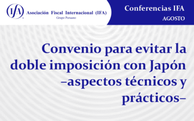Convenio para evitar la doble imposición con Japón –aspectos técnicos y prácticos–