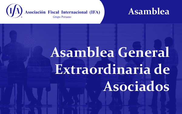 Asamblea General Extraordinaria de Asociados julio 2026